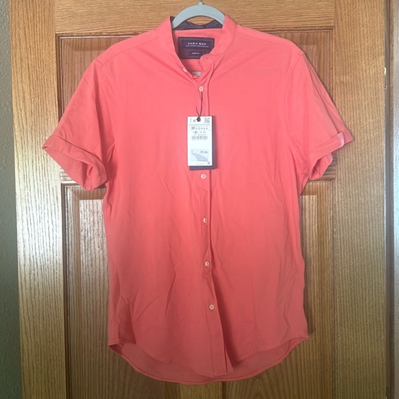 Men’s Zara Slim Fit Button Up Shirt - Picture 1 of 1